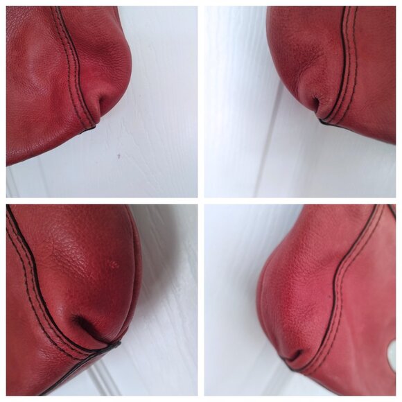 Fossil Y2K vintage shoulder bag keyhole EUC - Picture 9 of 9